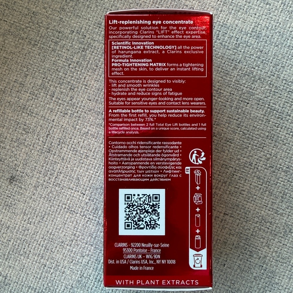 NEW Clarins Total Eye Lift Eye Care - Picture 2 of 7
